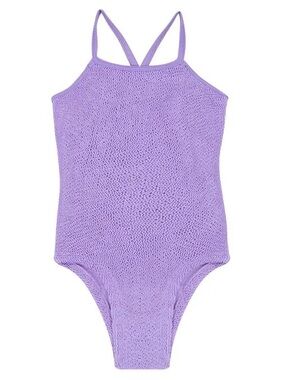 RARE HUNZA G KIDS Margot Swimsuit in Lavender